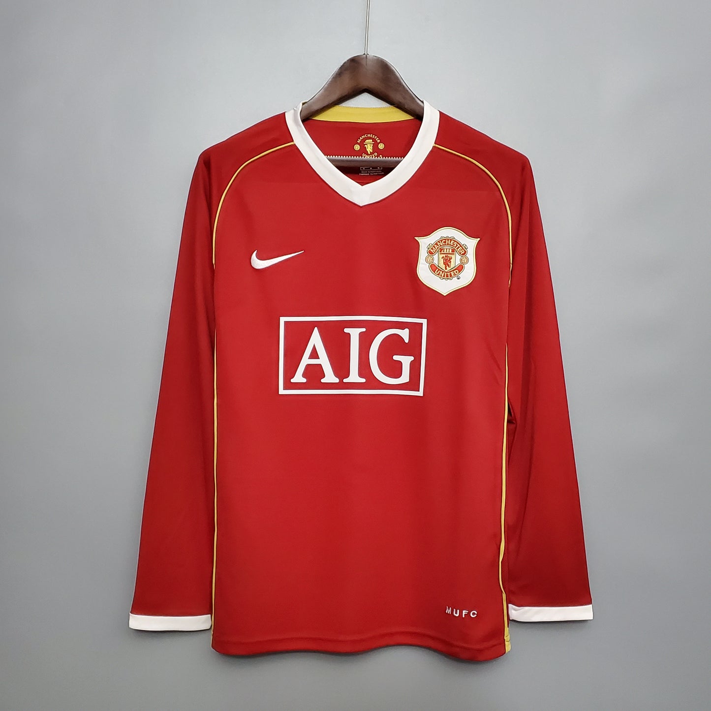 Manchester United 2006-2007 Manga Larga