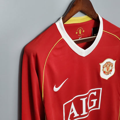 Manchester United 2006-2007 Manga Larga